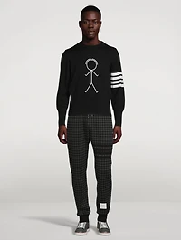 Mr. Thom Icon Intarsia Wool Sweater