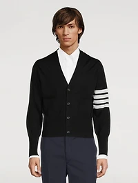 Mr. Thom Icon Wool 4-Bar Cardigan