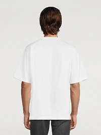 Heart Pin Cotton T-Shirt