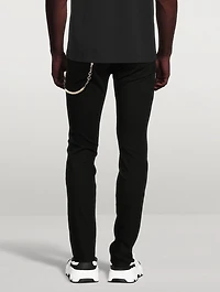 Skinny Jeans With Chain Detail