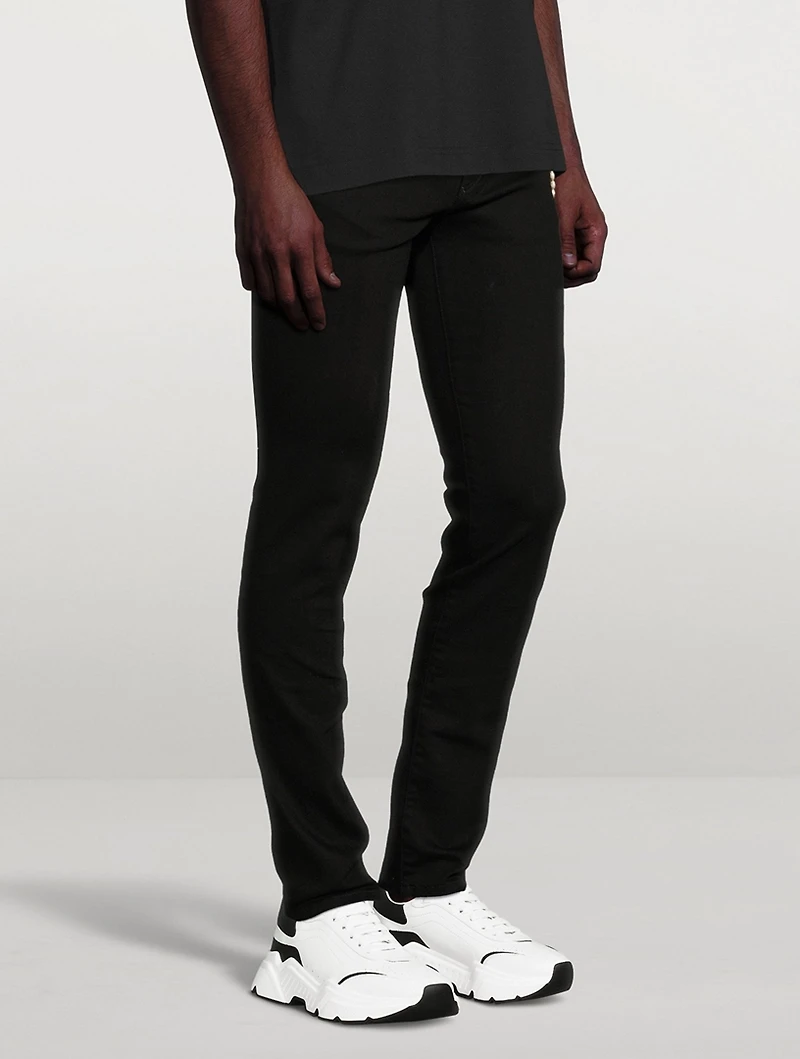 Skinny Jeans With Chain Detail