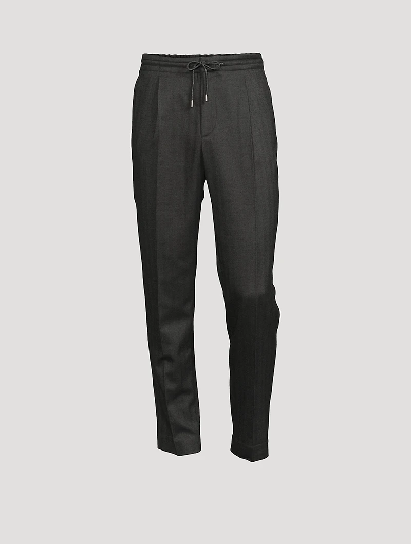 Cotton-Blend Jogger Pants