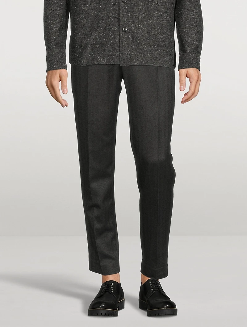 Cotton-Blend Jogger Pants