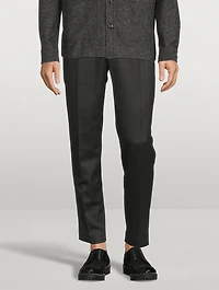 Cotton-Blend Jogger Pants