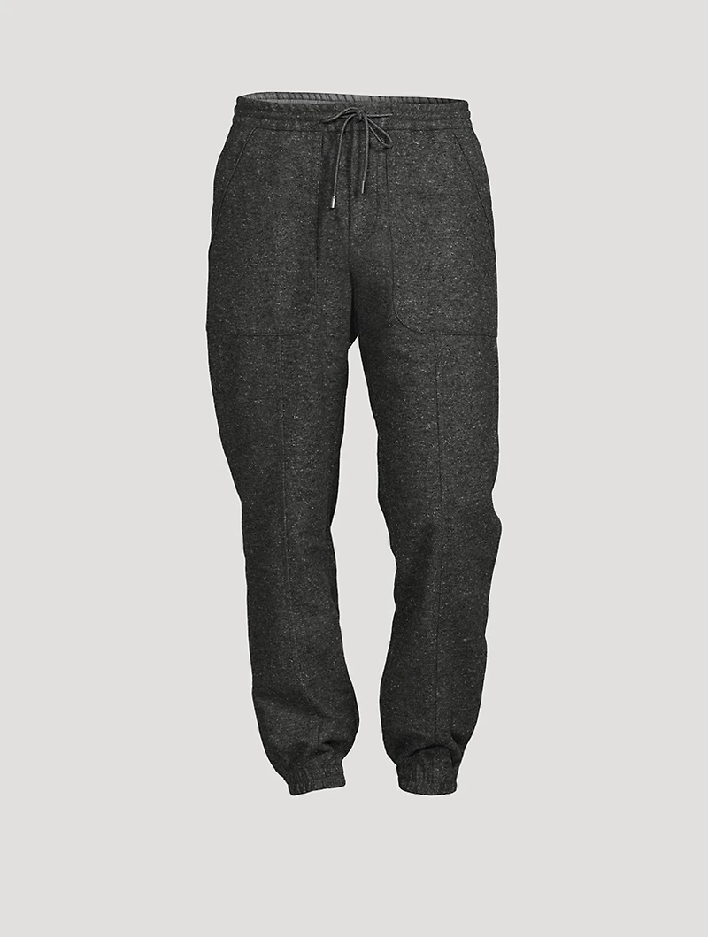 Cotton-Blend Jogger Pants