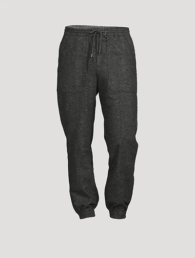 Cotton-Blend Jogger Pants