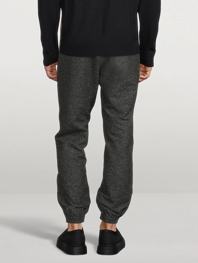 Cotton-Blend Jogger Pants