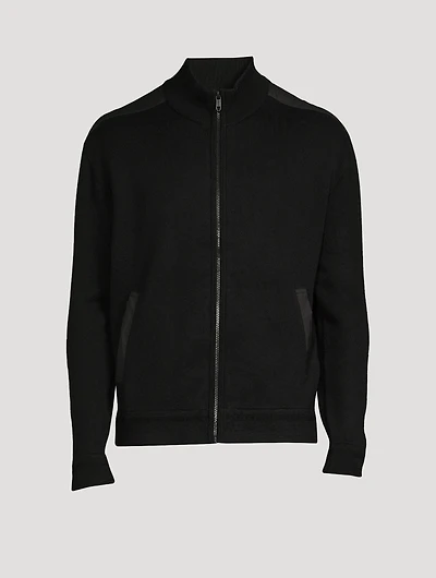 Wool Zip Sweatshirt