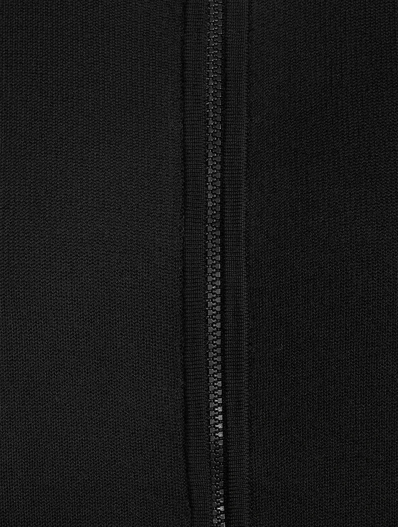 Wool Zip Sweatshirt