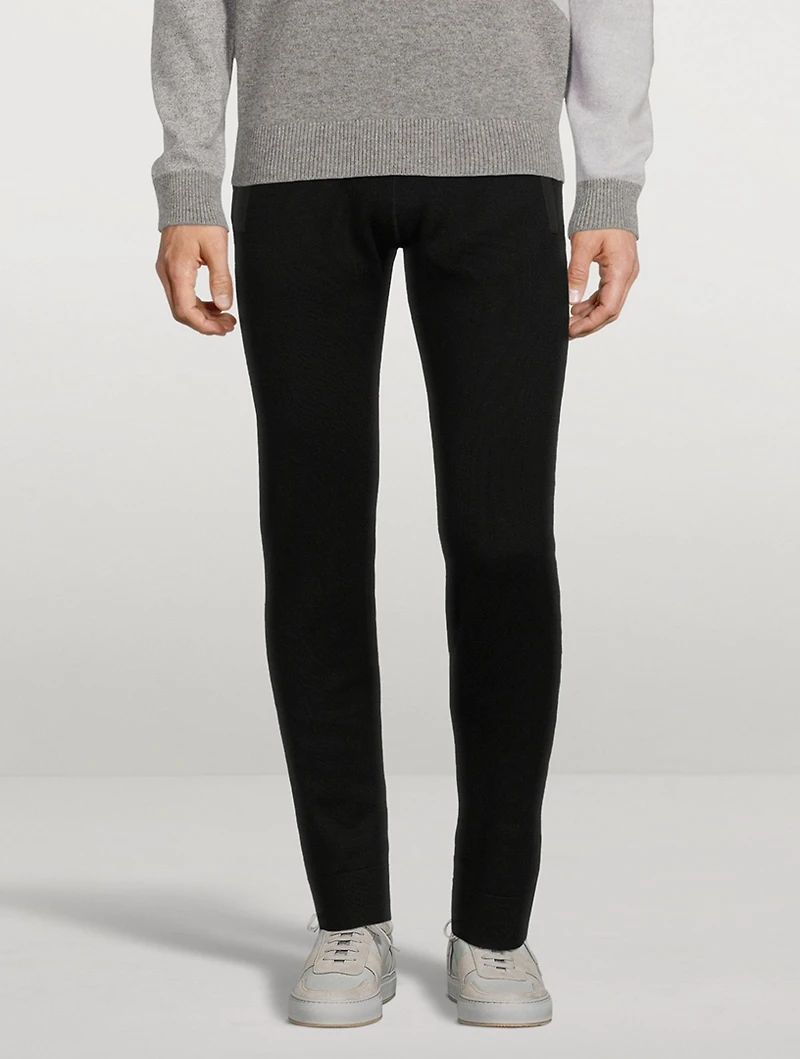 Wool Jogger Pants