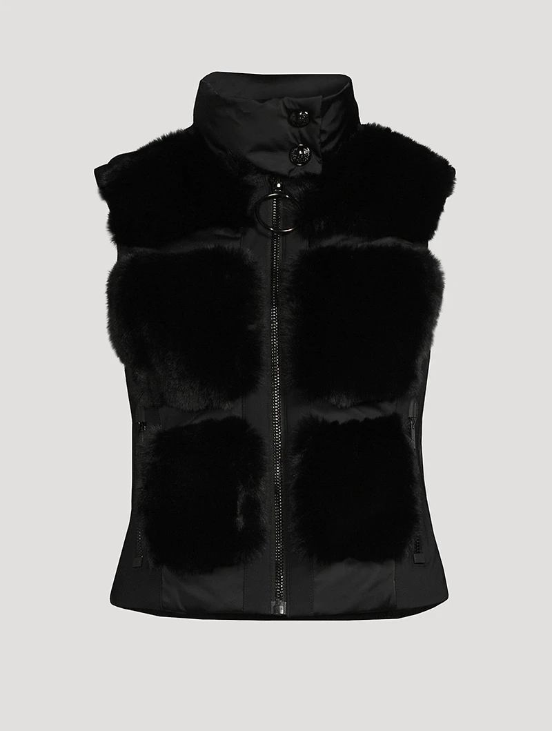 Chic Faux Fur Vest