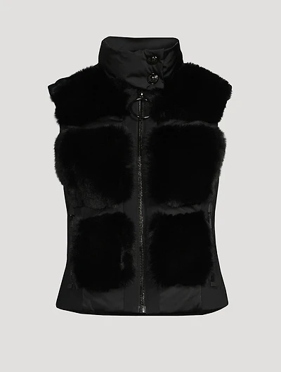 Chic Faux Fur Vest