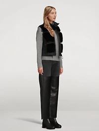 Chic Faux Fur Vest