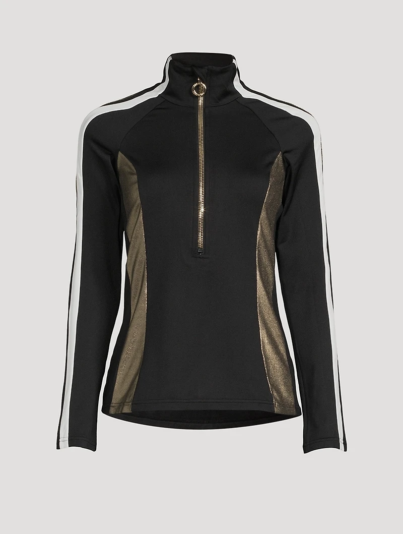 Glow Mockneck Top
