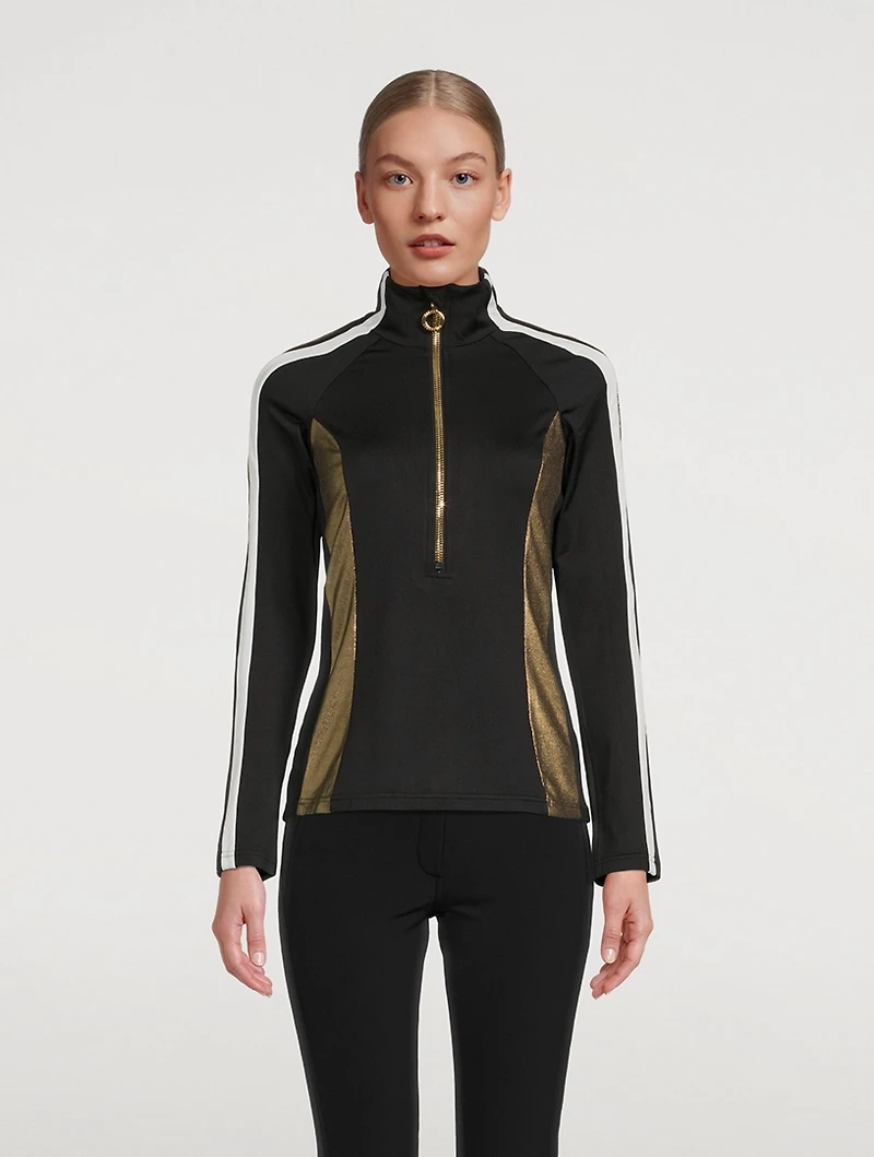 Glow Mockneck Top