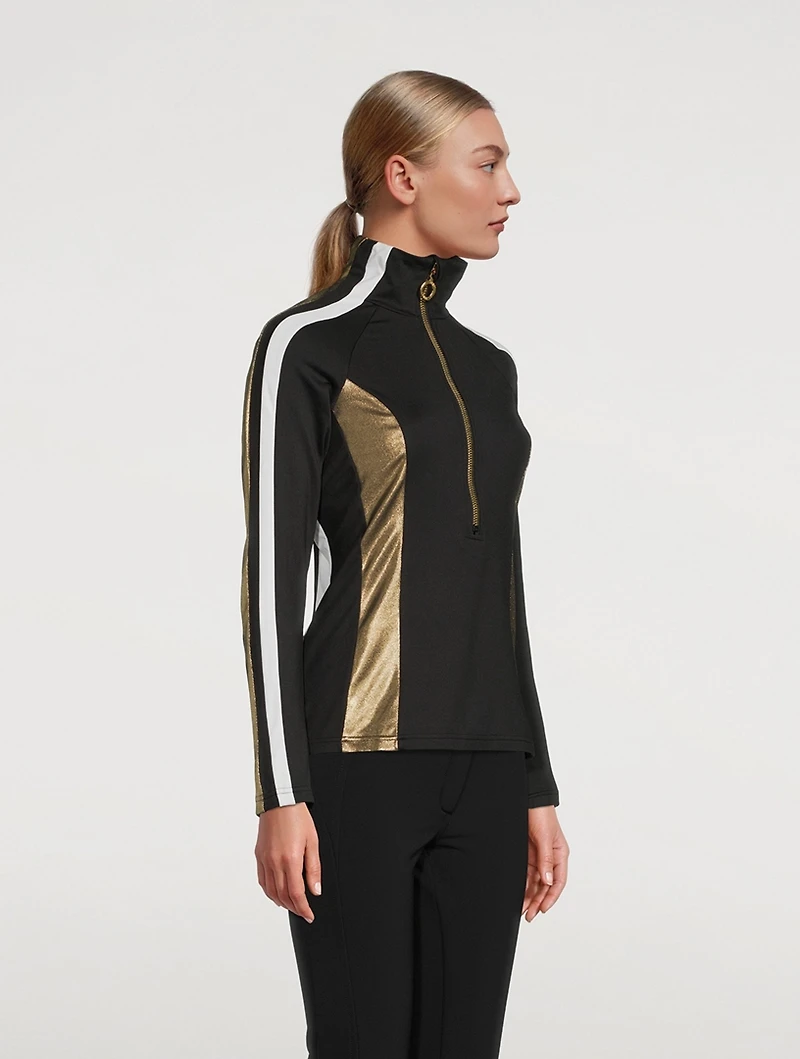 Glow Mockneck Top