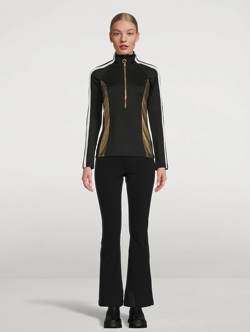 Glow Mockneck Top