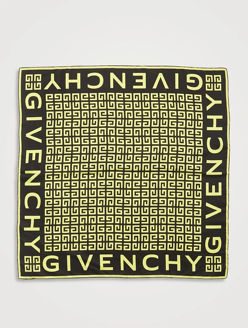 4G Monogram Silk Scarf