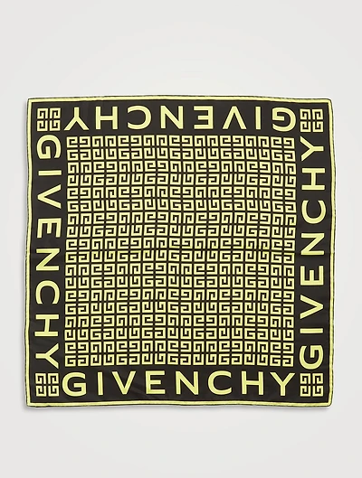 4G Monogram Silk Scarf