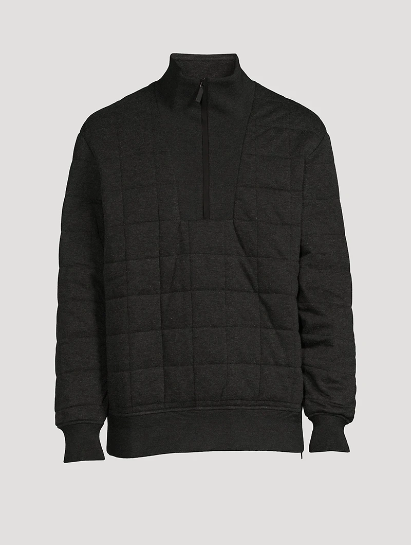 Padded Pullover Sweater