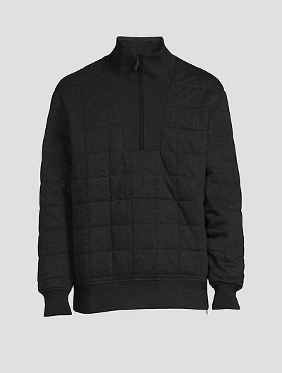Padded Pullover Sweater