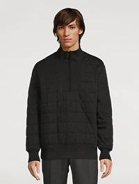 Padded Pullover Sweater