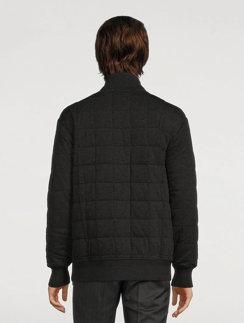 Padded Pullover Sweater