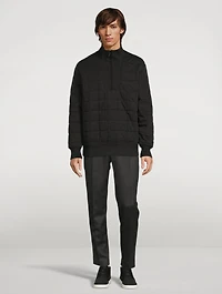 Padded Pullover Sweater