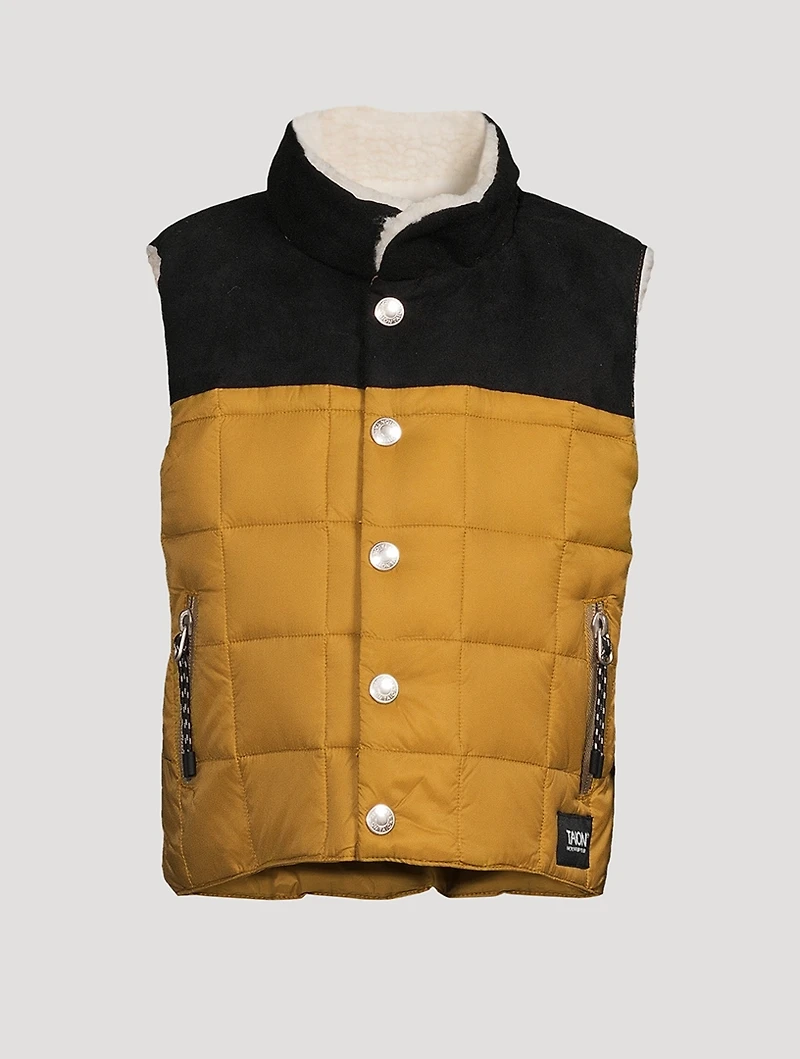 Down X Boar Reversible Mountain Vest