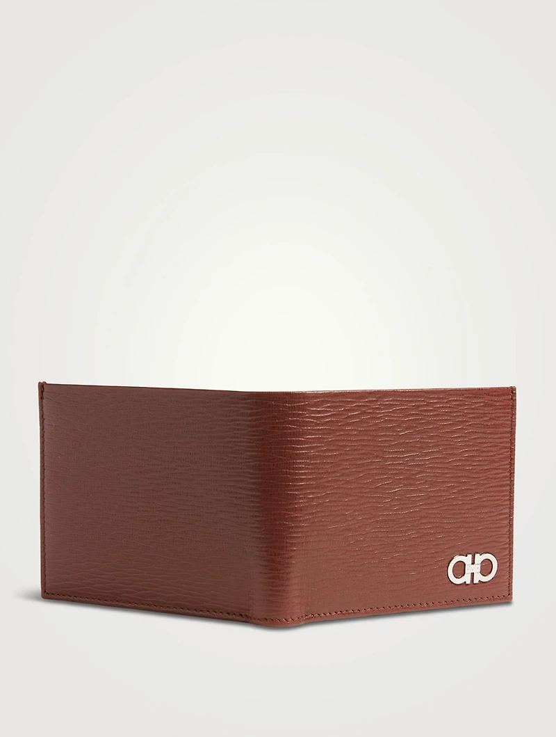 Gancini Leather Wallet