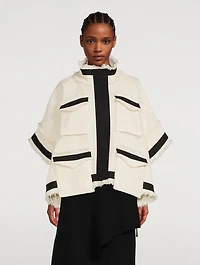 Tweed Cargo Jacket