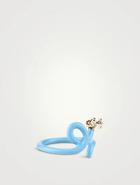 Baby Vine Ring With Rock Crystal