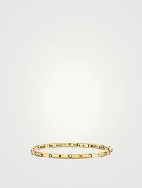 Small 18K Gold Astrid Bracelet With Diamonds