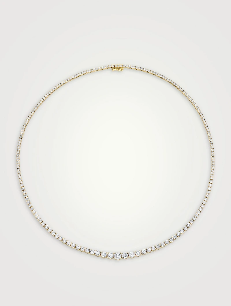 Hepburn 18K Gold Diamond Necklace