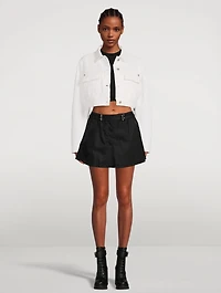 4G Cropped Denim Jacket