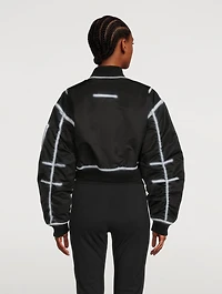 Givenchy x Chito Cropped Bomber Jacket