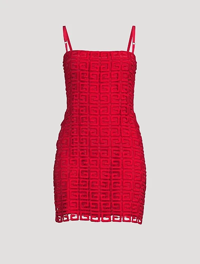 4G Guipure Slip Dress