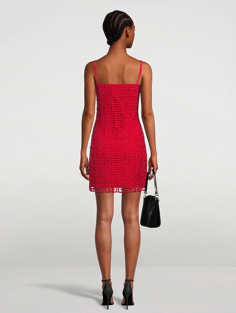 4G Guipure Slip Dress