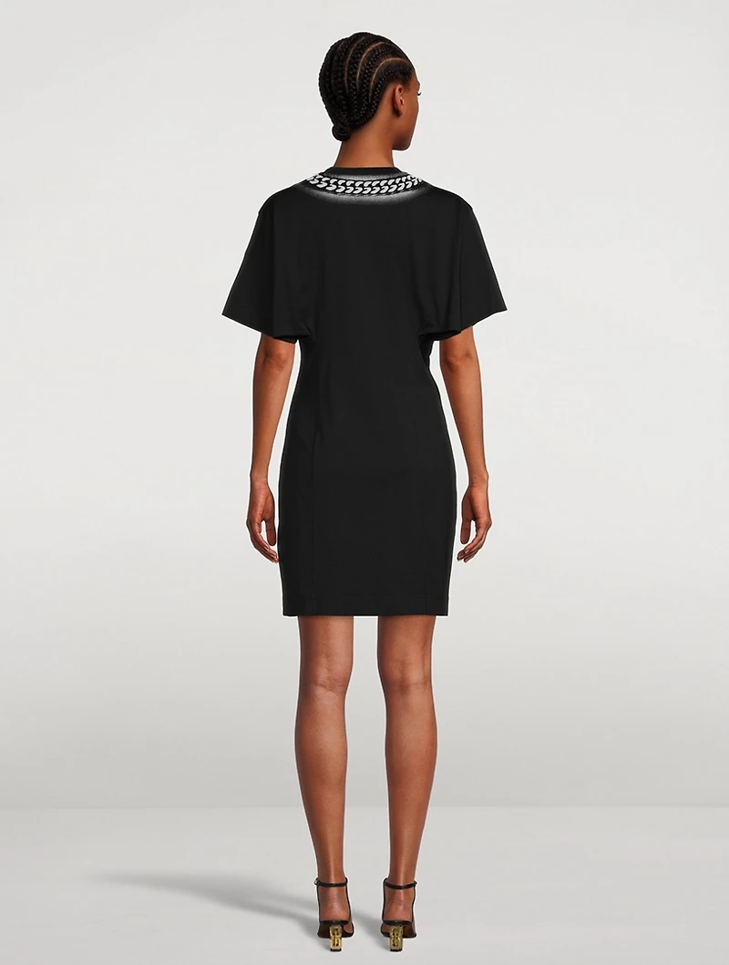Givenchy x Chito T-Shirt Dress With Graphic Cuts