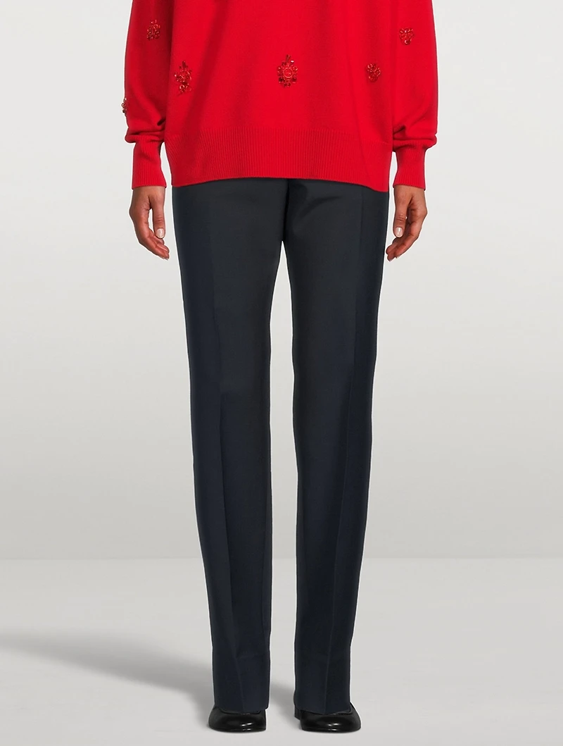 High-Waisted Trousers
