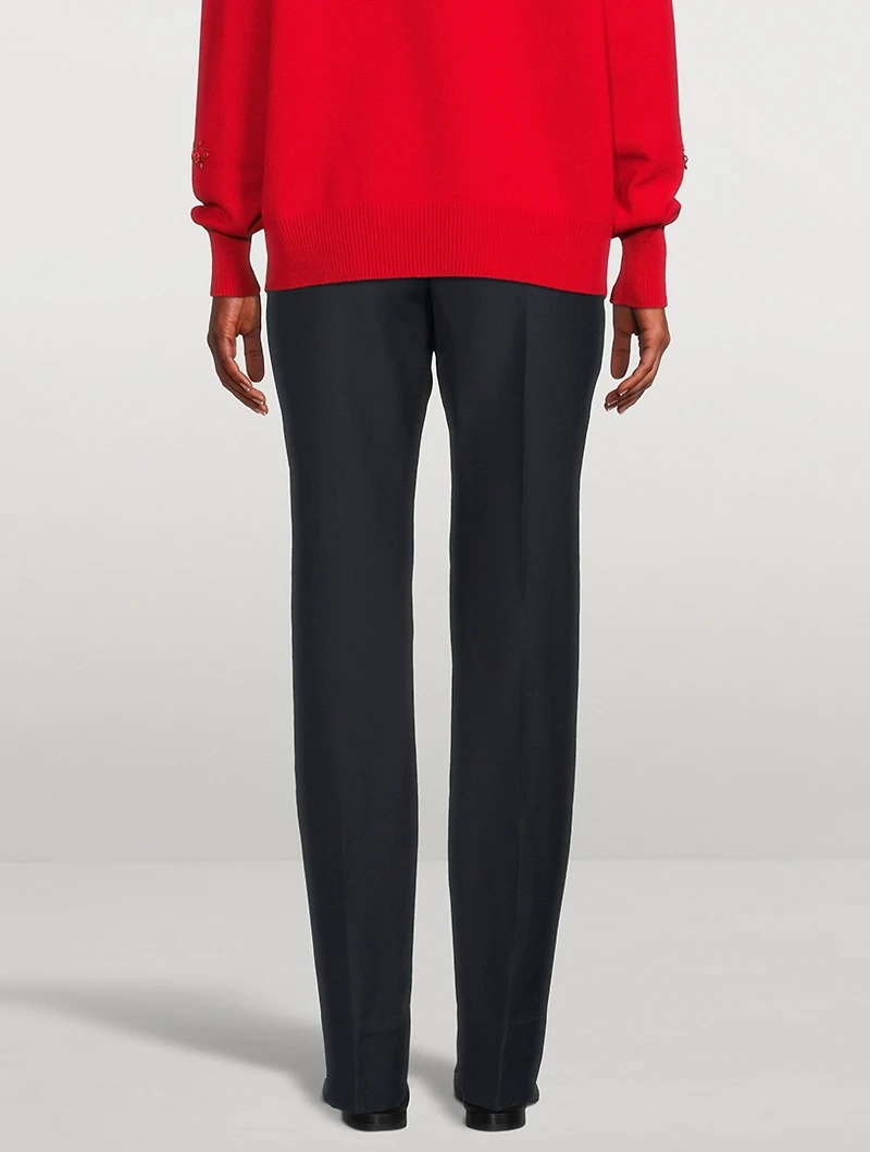 High-Waisted Trousers