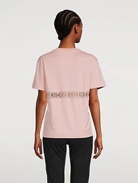 T-Shirt With Lace Insert
