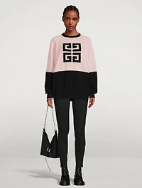 Bicolour 4G Jacquard Cashmere Sweater