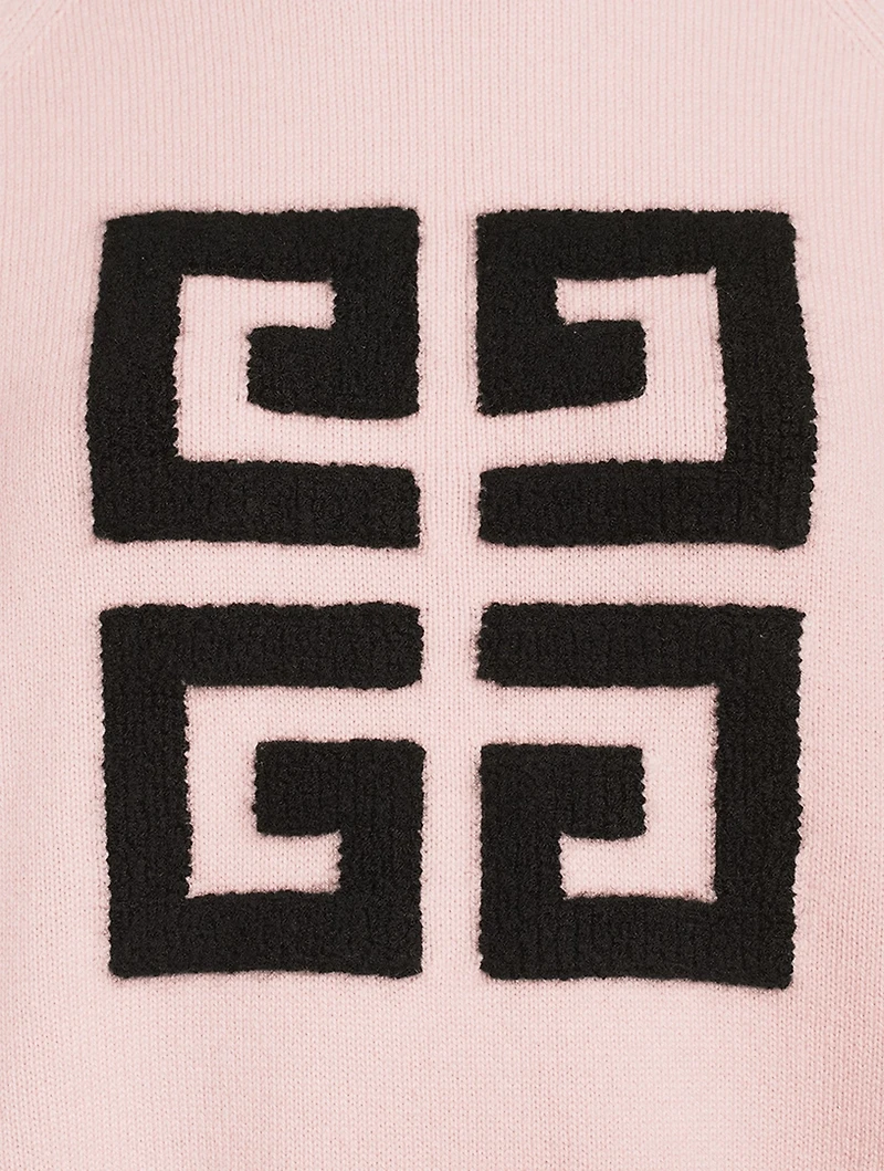 Bicolour 4G Jacquard Cashmere Sweater
