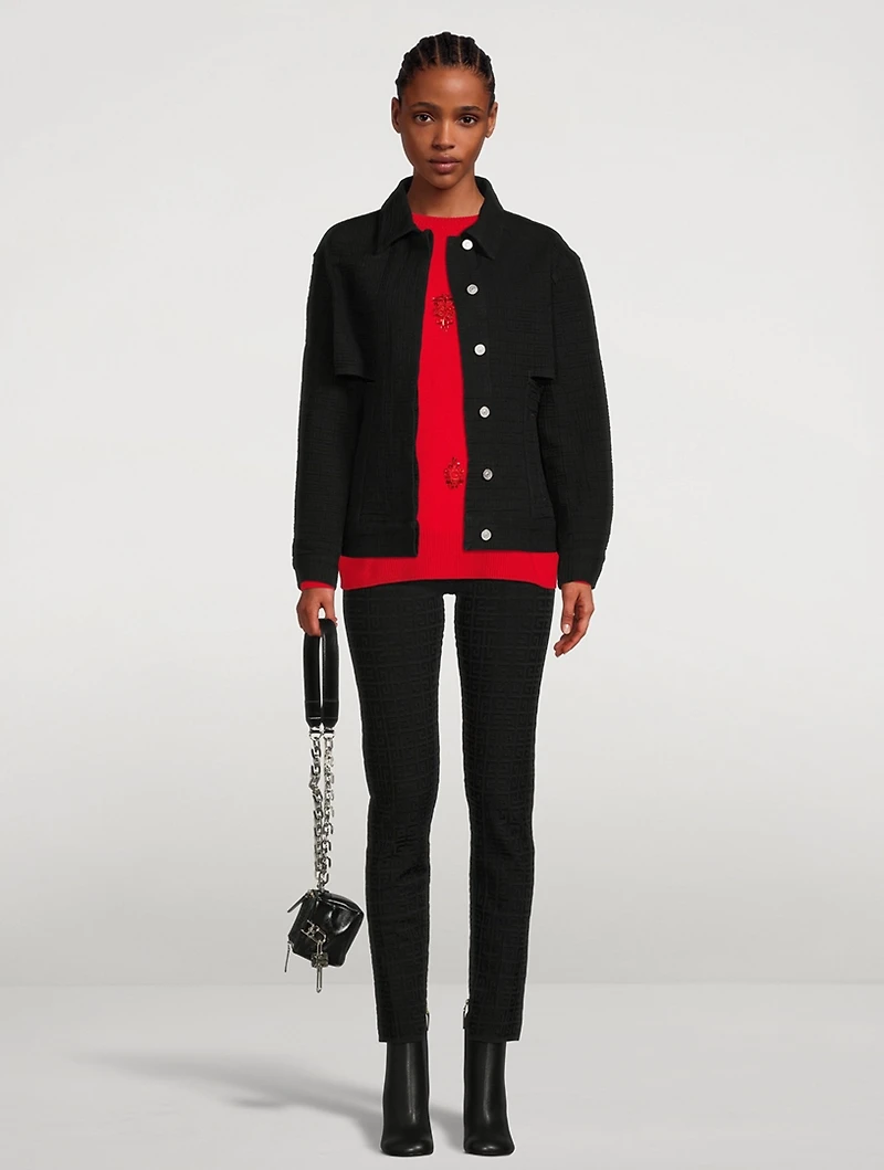 Wool And Cashmere Embellished Sweater