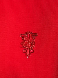 Wool And Cashmere Embellished Sweater