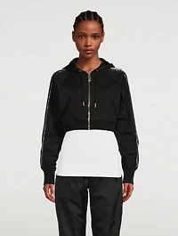 Givenchy x Chito Cropped Hoodie With 4G Stripe