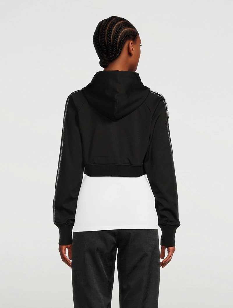 Givenchy x Chito Cropped Hoodie With 4G Stripe