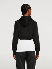 Givenchy x Chito Cropped Hoodie With 4G Stripe