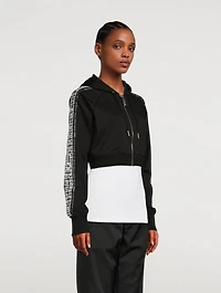 Givenchy x Chito Cropped Hoodie With 4G Stripe